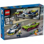Lego City Police Police Car and Muscle Car Chase